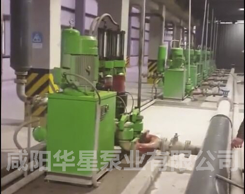 華星YB250柱塞泥漿泵大批量使用現場視頻